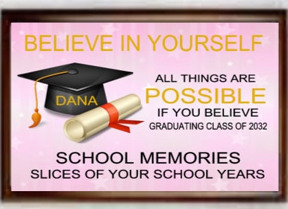 School memories, keepsake box, photo box