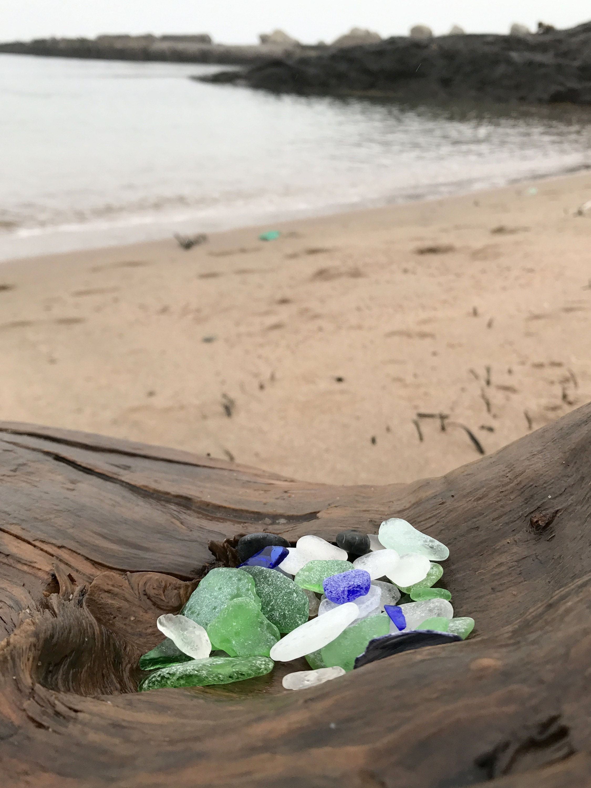 Sea Glass collecting in Nova Scotia