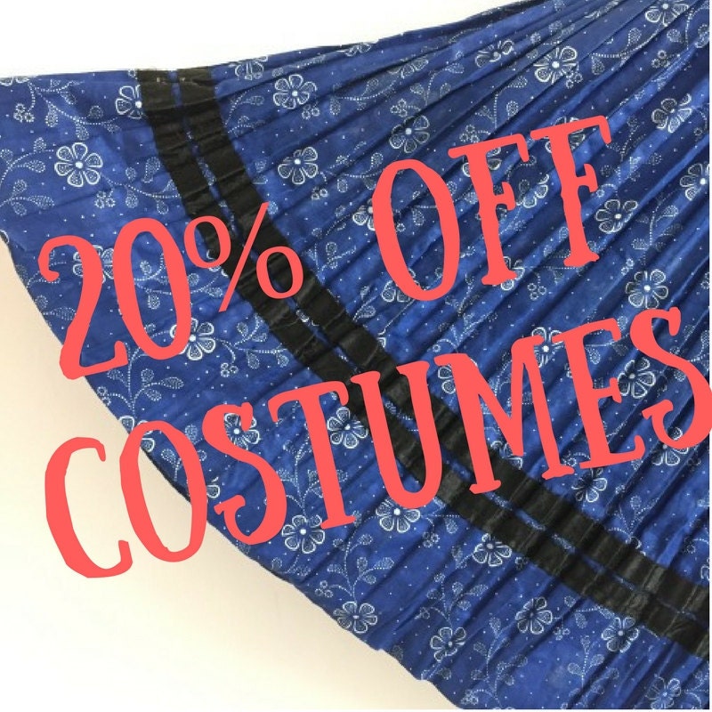 20% off traditional costumes