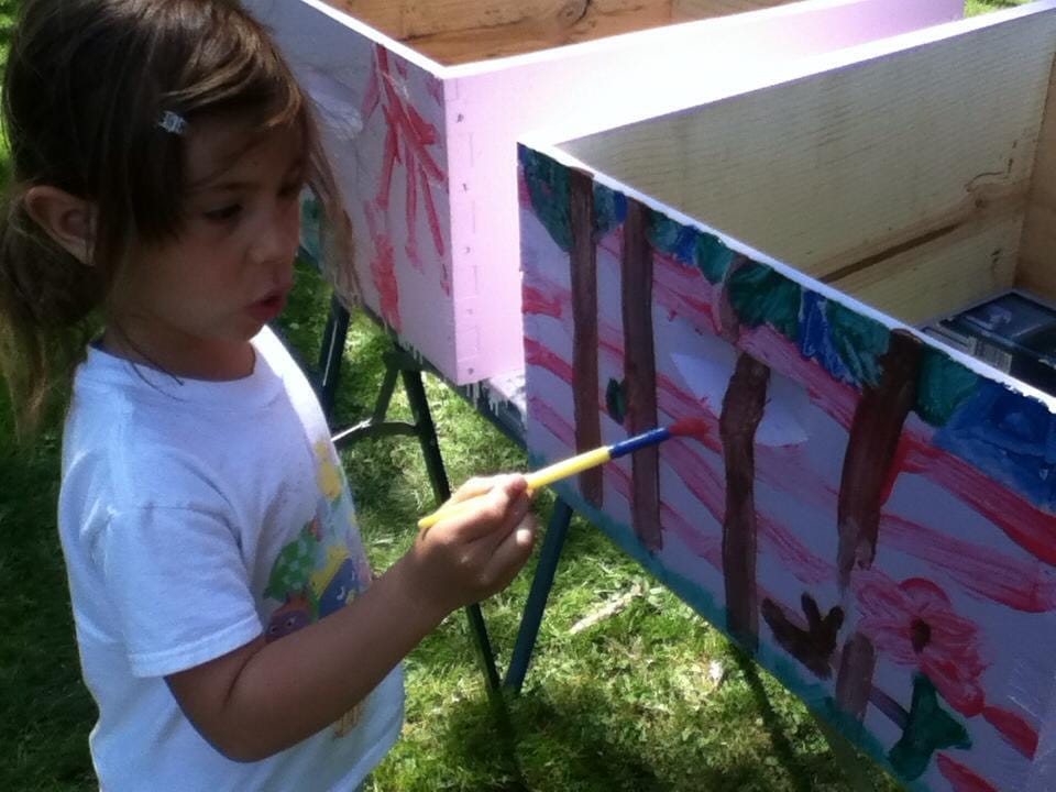 Painting our First Hives