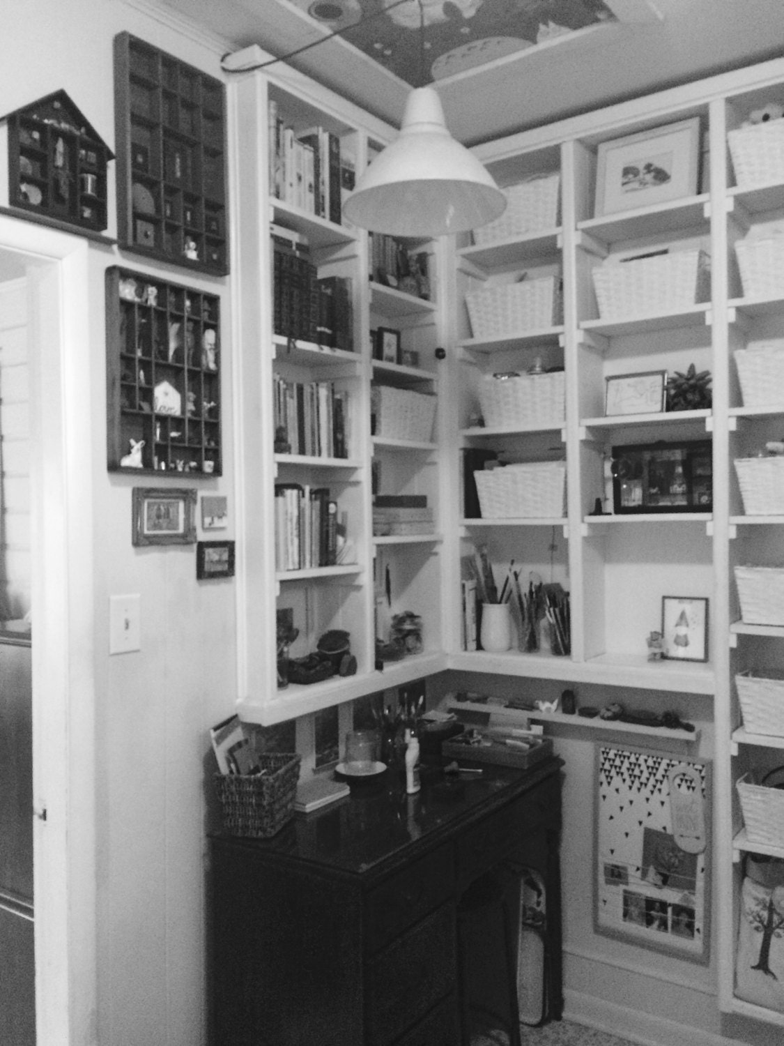 Tiny studio corner