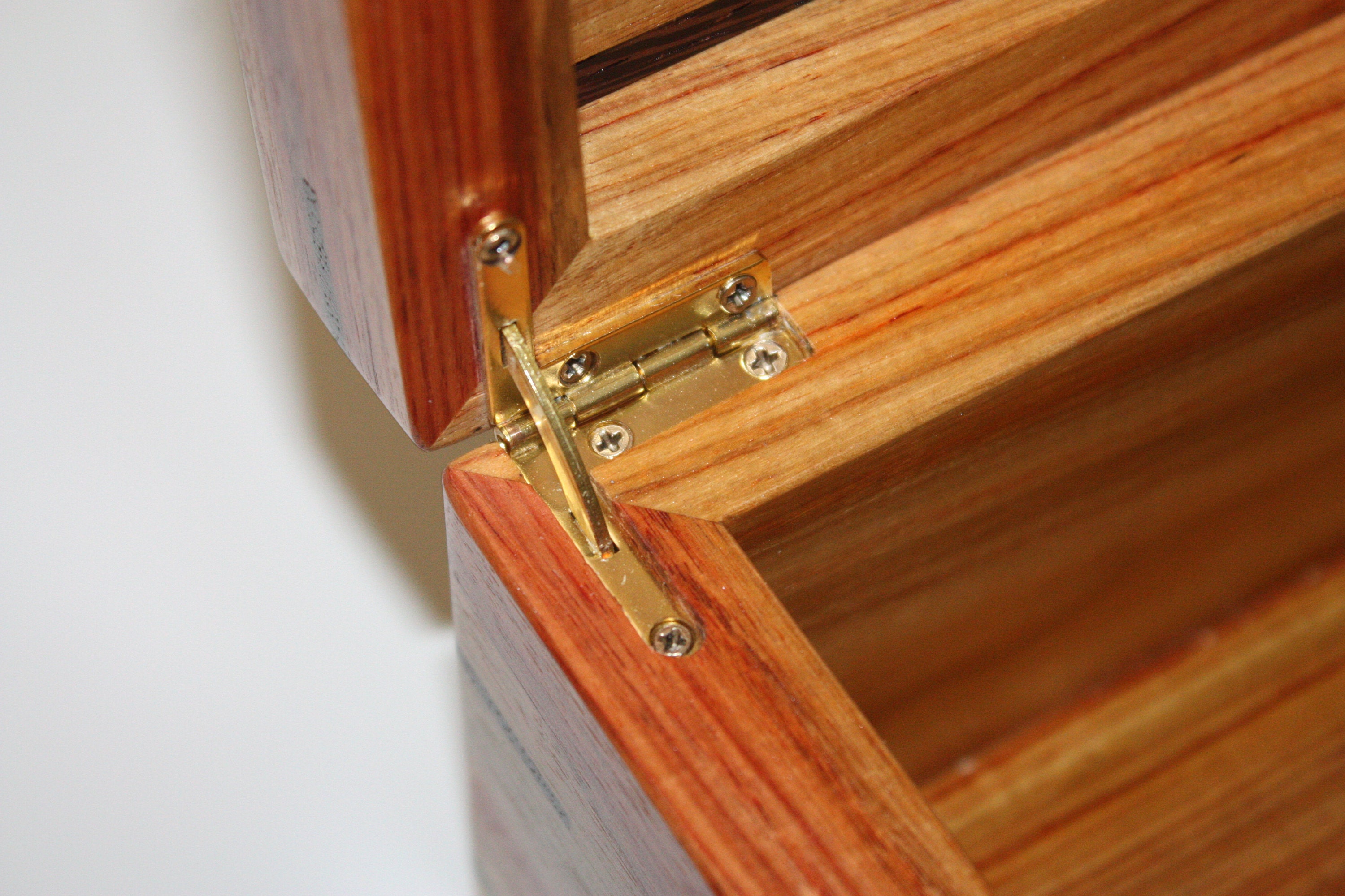 Quadrant Hinges on Locking Box For Sale