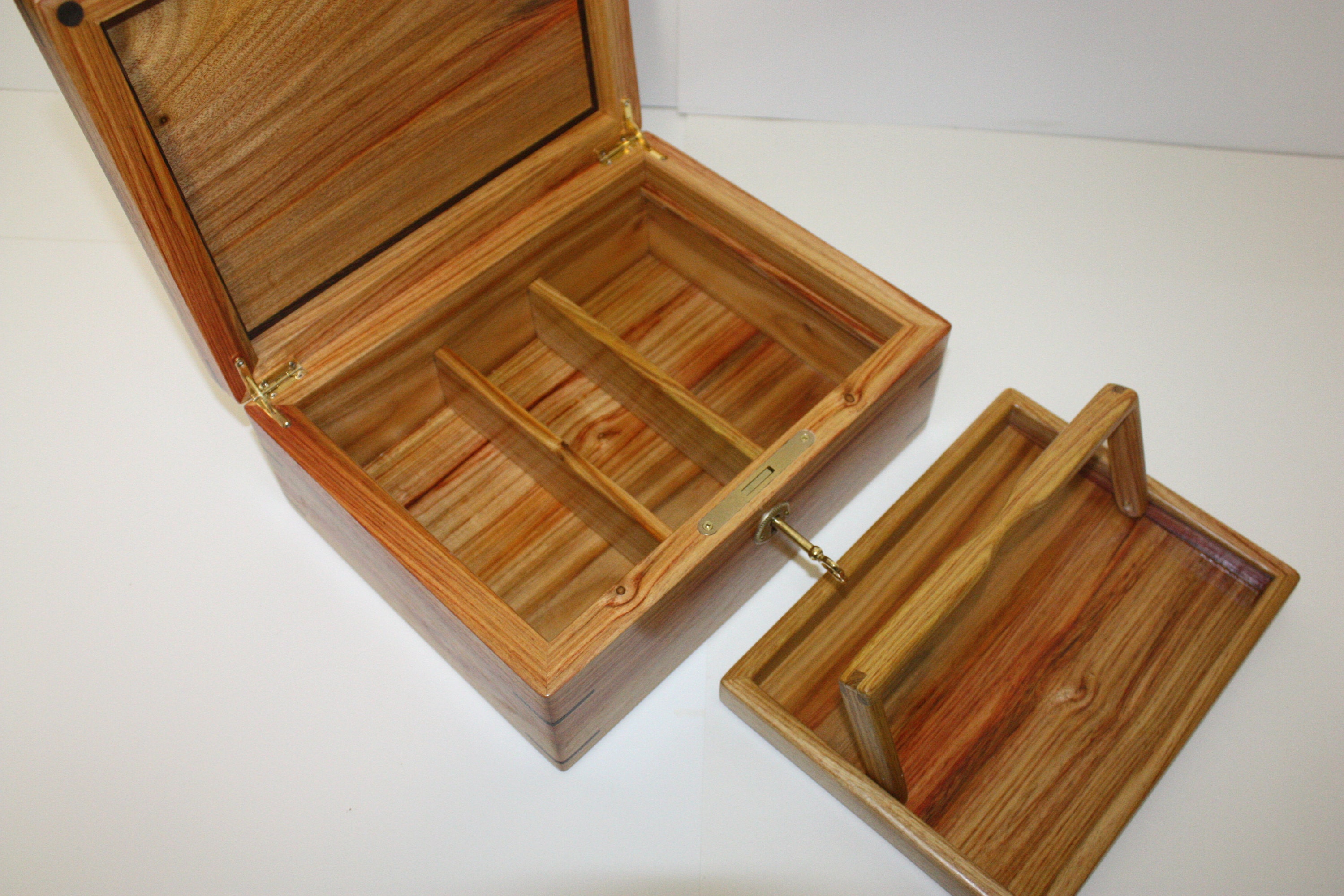 Handmade Box with Lock For Sale