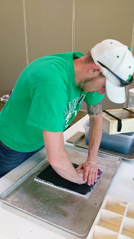 a beautiful pause paper making pressing out water oakdale nature preserve mn