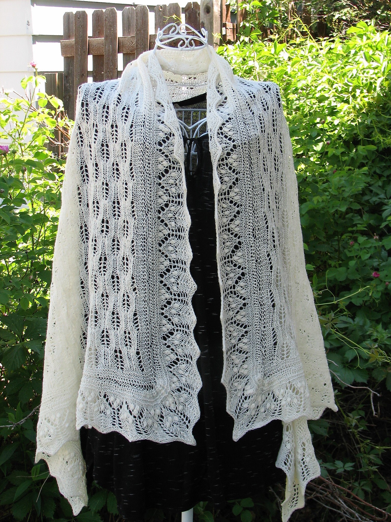 Ligonberry Estonian Lace Shawl