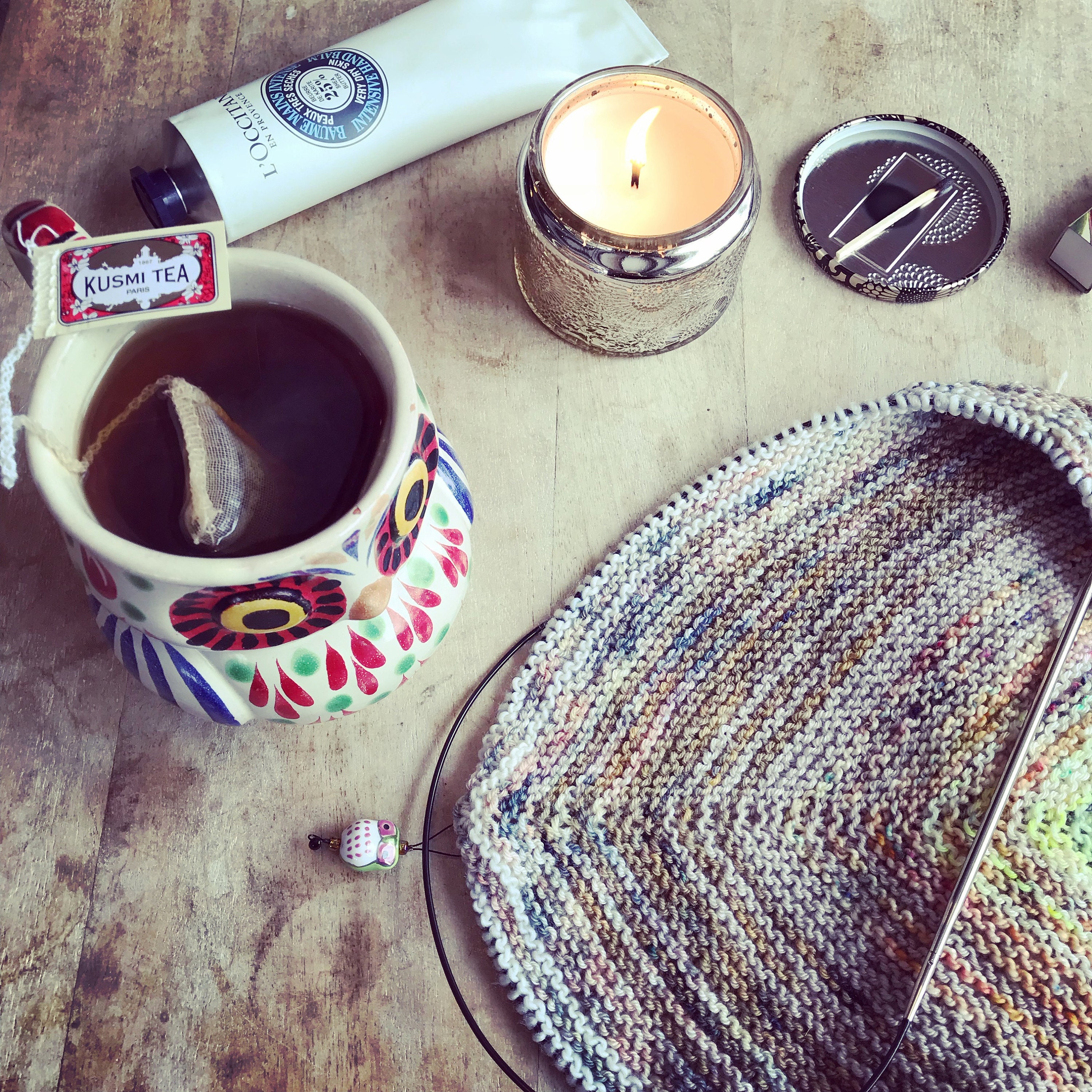 cosy knitting