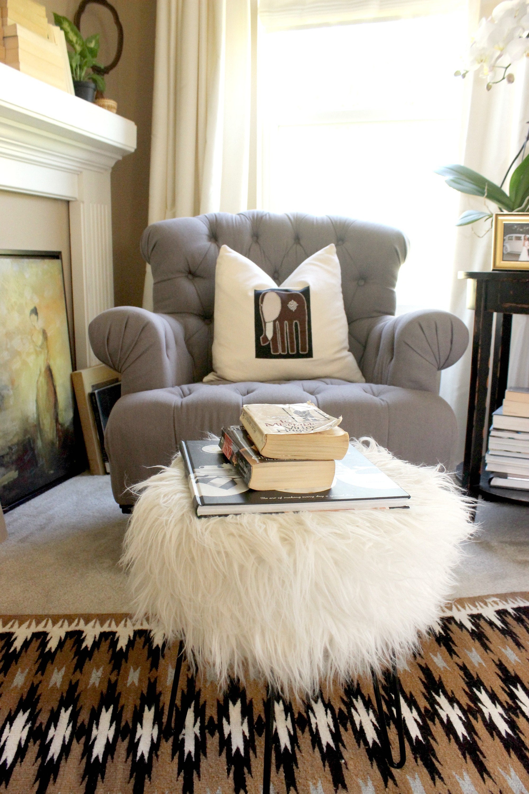 master bedroom reading nook