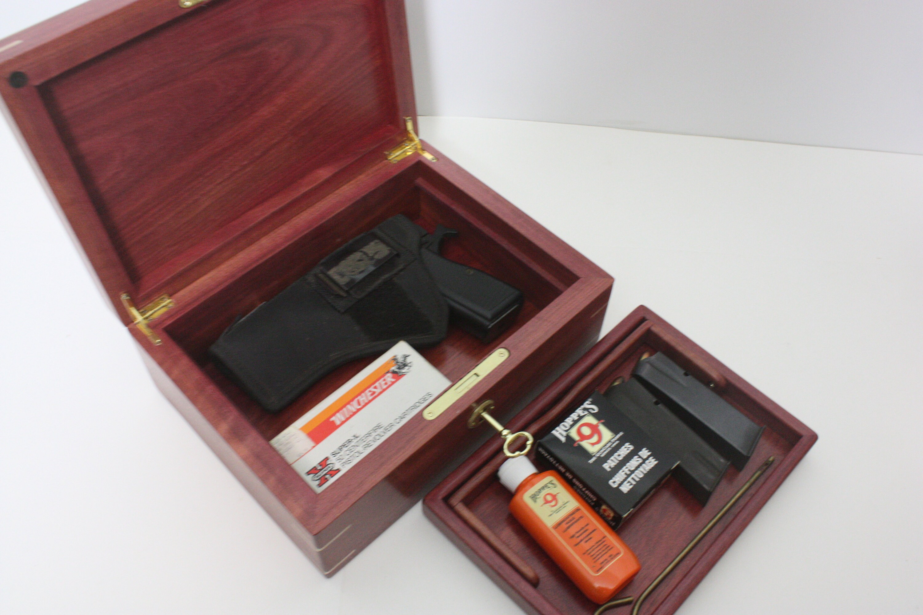 Purple Heart Locking Gun, Pistol Box For Sale