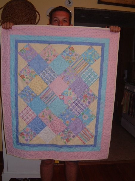 Cute baby quilt!