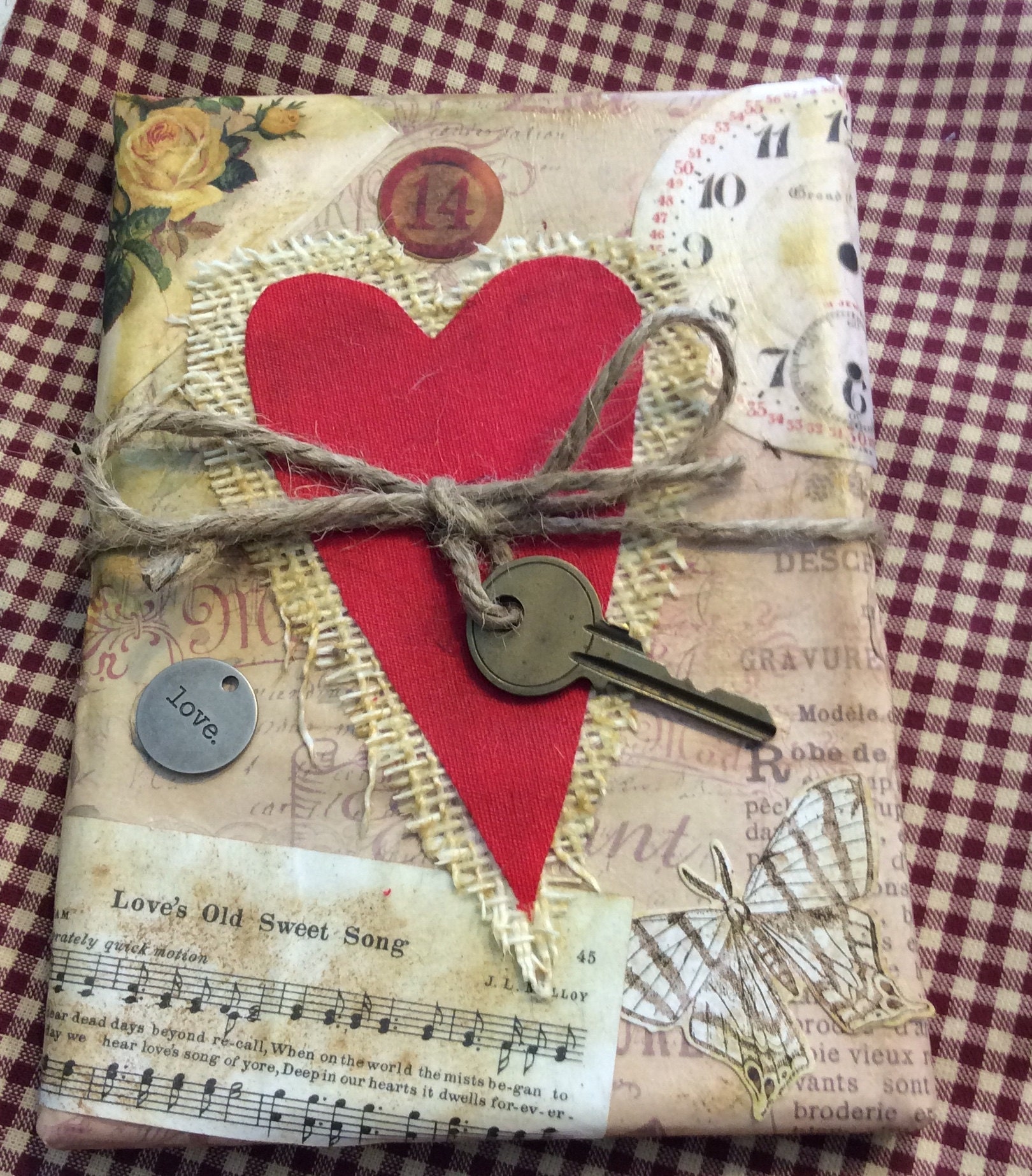 Valentine collage