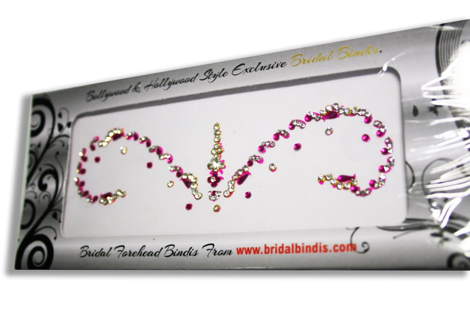 Pink Bridal Bindi Designs