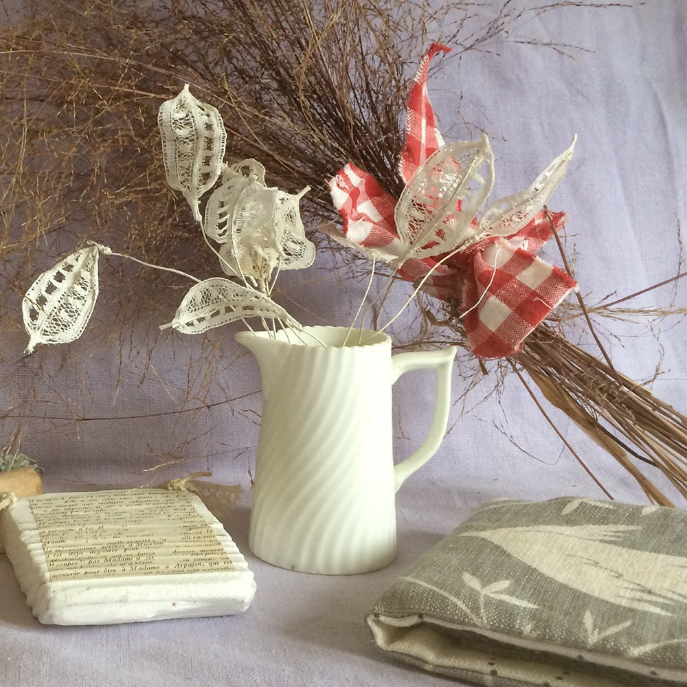 marys orchard white jug