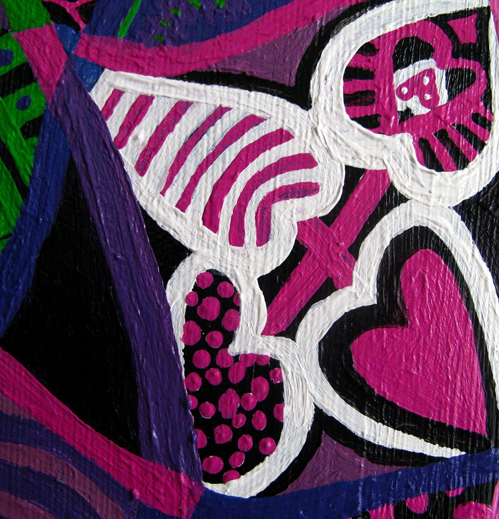 Large Psychedelic Nude detail 1