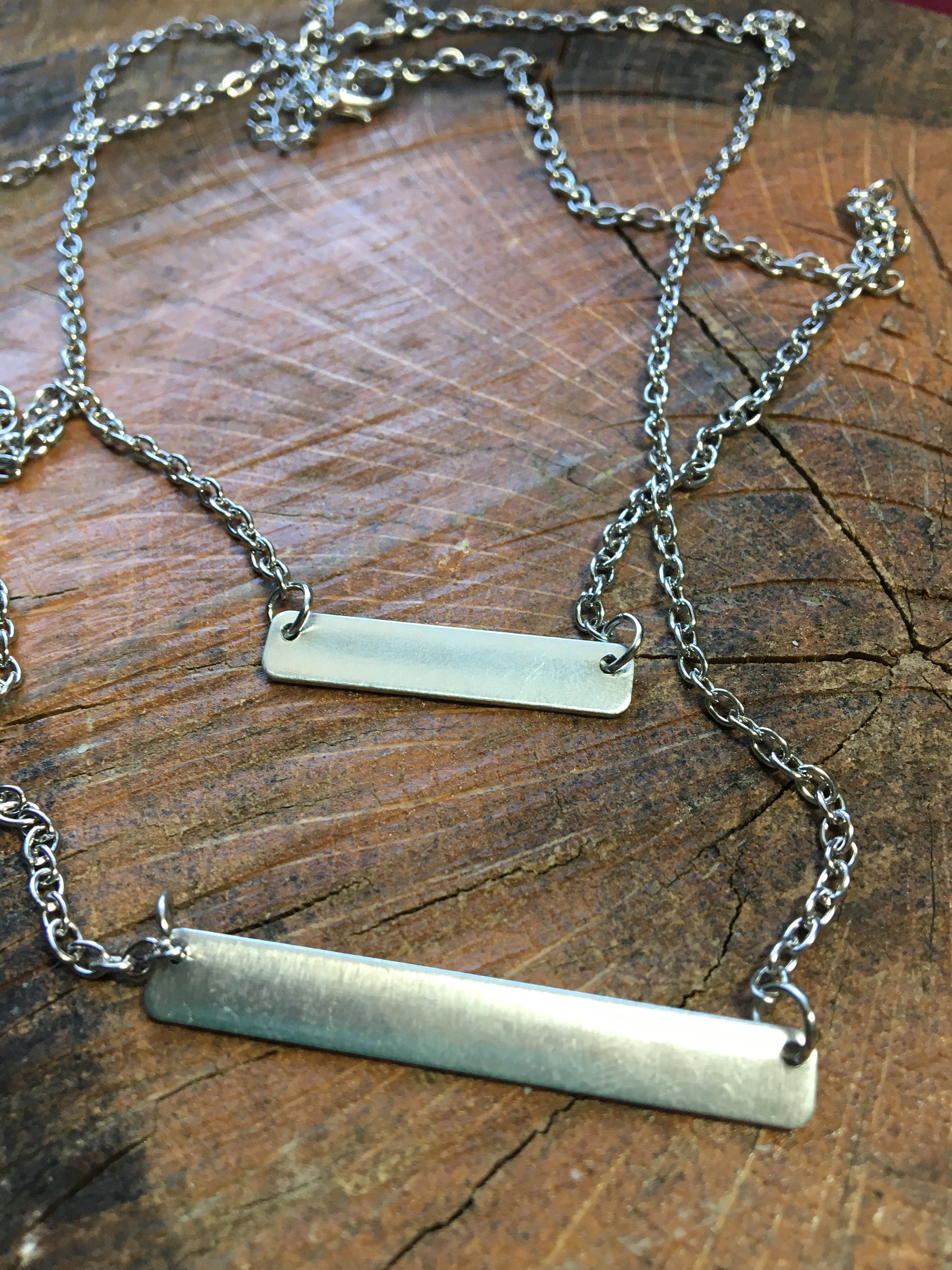 Silver Bar Un Stamped