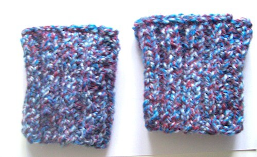 finished boot cuffs