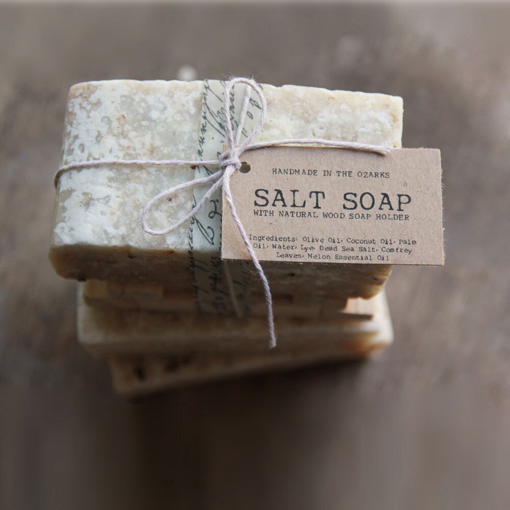 Salt Soap, sea salt soap, spa gift set, bride gift, bridesmaid gift, wedding gift, maid of honor gift, beach wedding