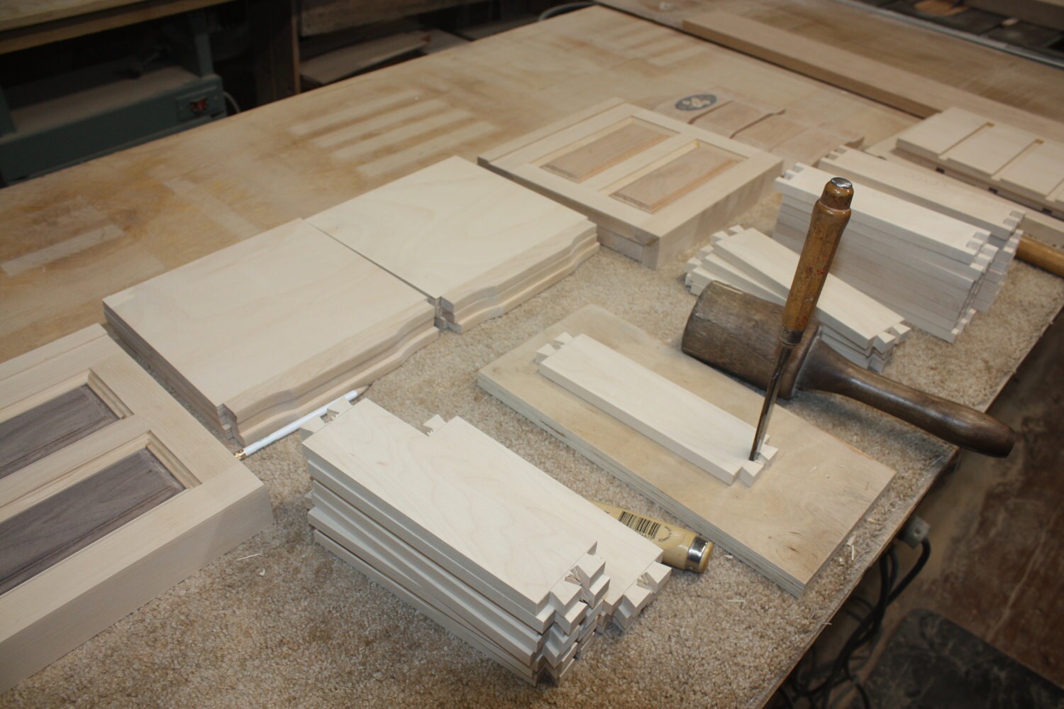 Making Maple Dovetail Drawers for Jewelry Box