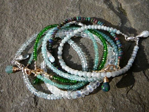 Stacking Bracelet, Layering Bracelet, Stacking Bracelets, Delicate Bracelet, Stack Bracelet, Gemstone Bracelet, Stackable Bracelet