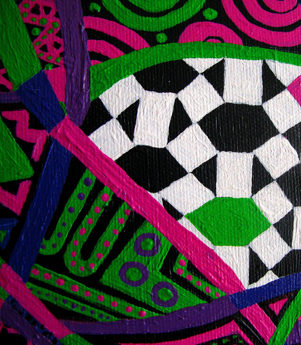 Large Psychedelic Nude detail 4