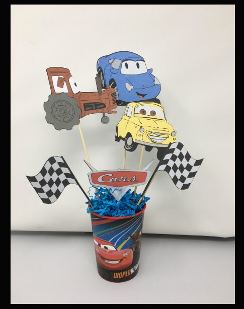 Cars themed decorations