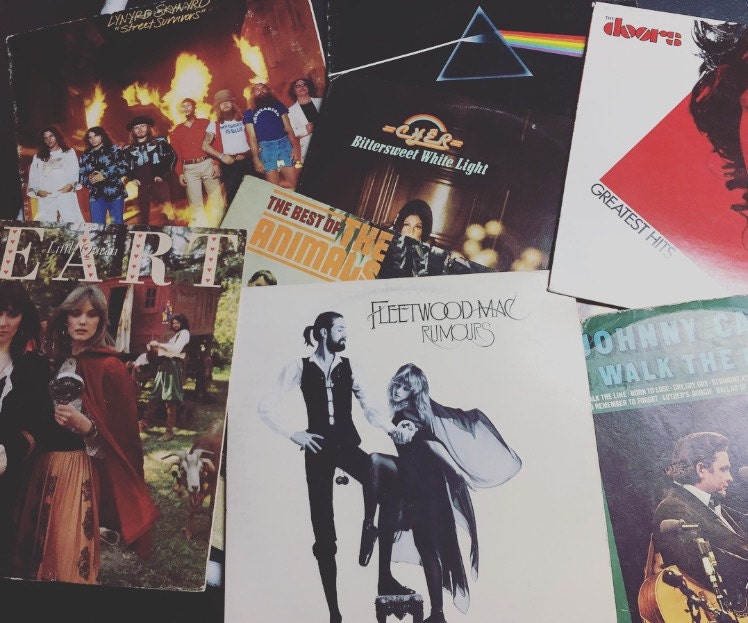Some of my favorite records in my vintage collection