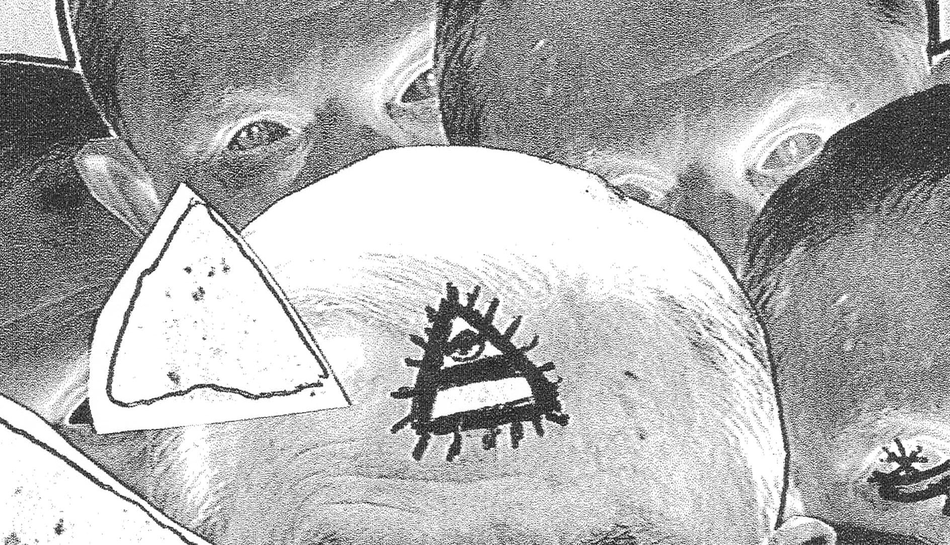 Close up of The Beauregard Sessions - satirical fictional punk rock handbill by CRD Larson