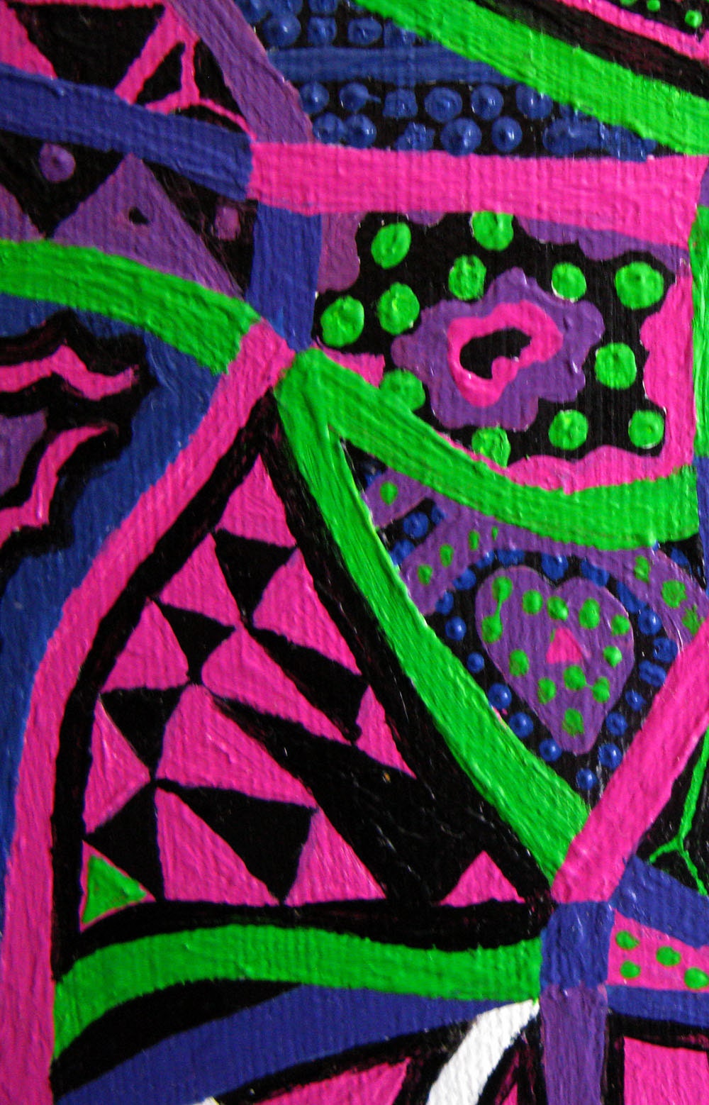 Large Psychedelic Nude detail 2
