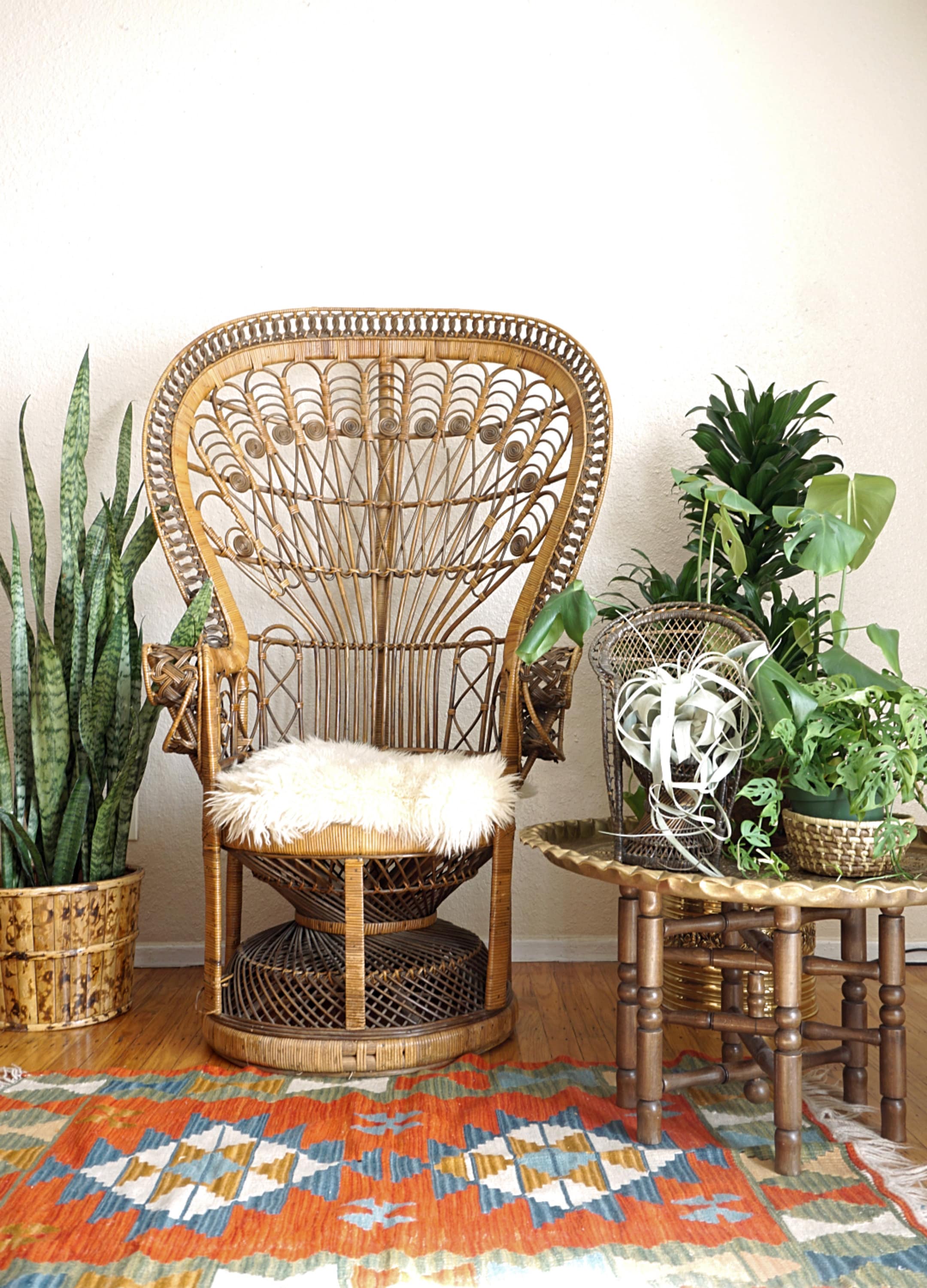 Bohemian Peacock Chair
