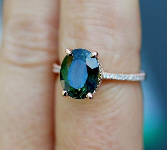 emerald green sapphire