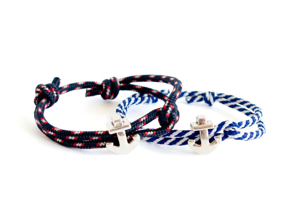 bracelet for men, bracelet jewelry, anchor bracelet navy