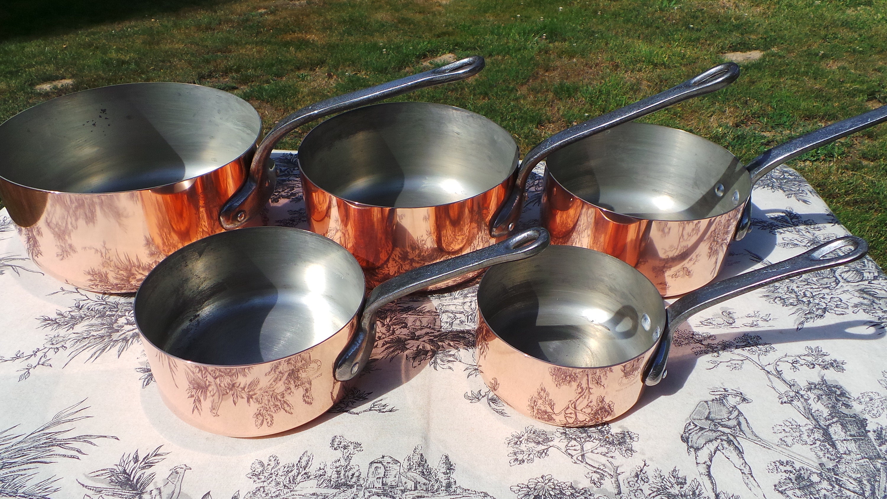 1mm Tin Lined Pans - Fabulous Domestic Pans