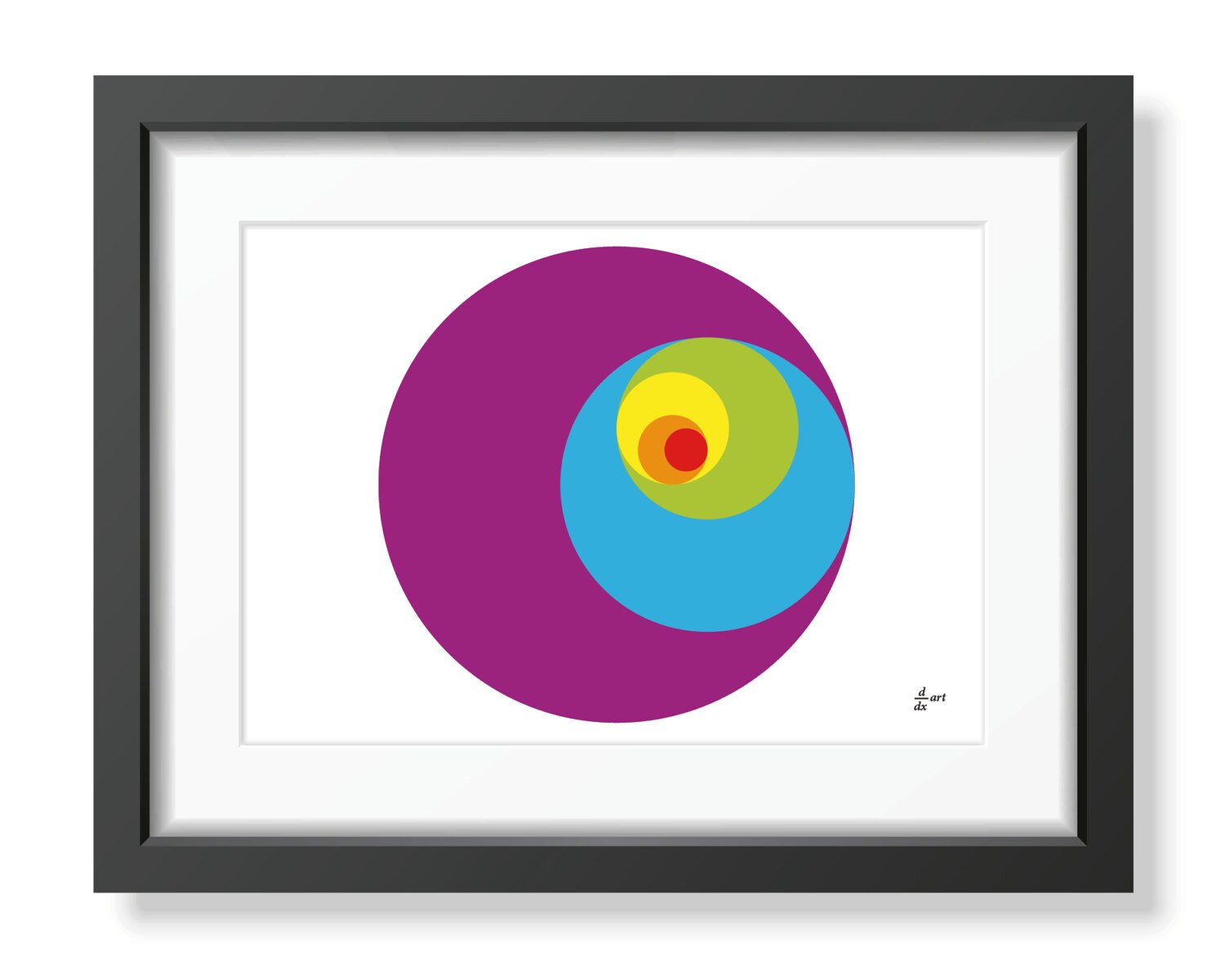 Fibonacci circles standing alone