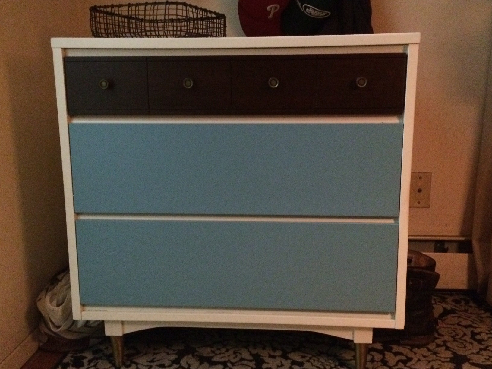 vintage buffet, stained top, stained wood, woodtone, shabby chic, rustic, farmhouse, vintage, cottage, country, mid century modern