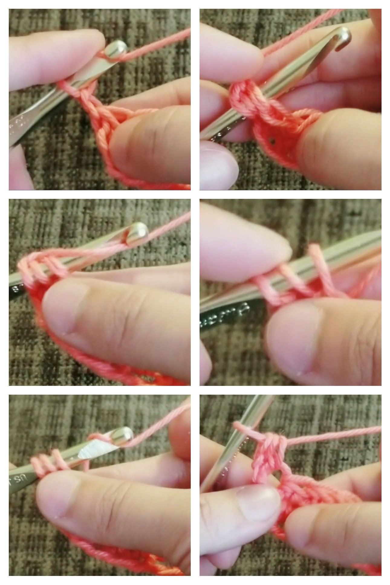 Half Double Crochet Stitch
