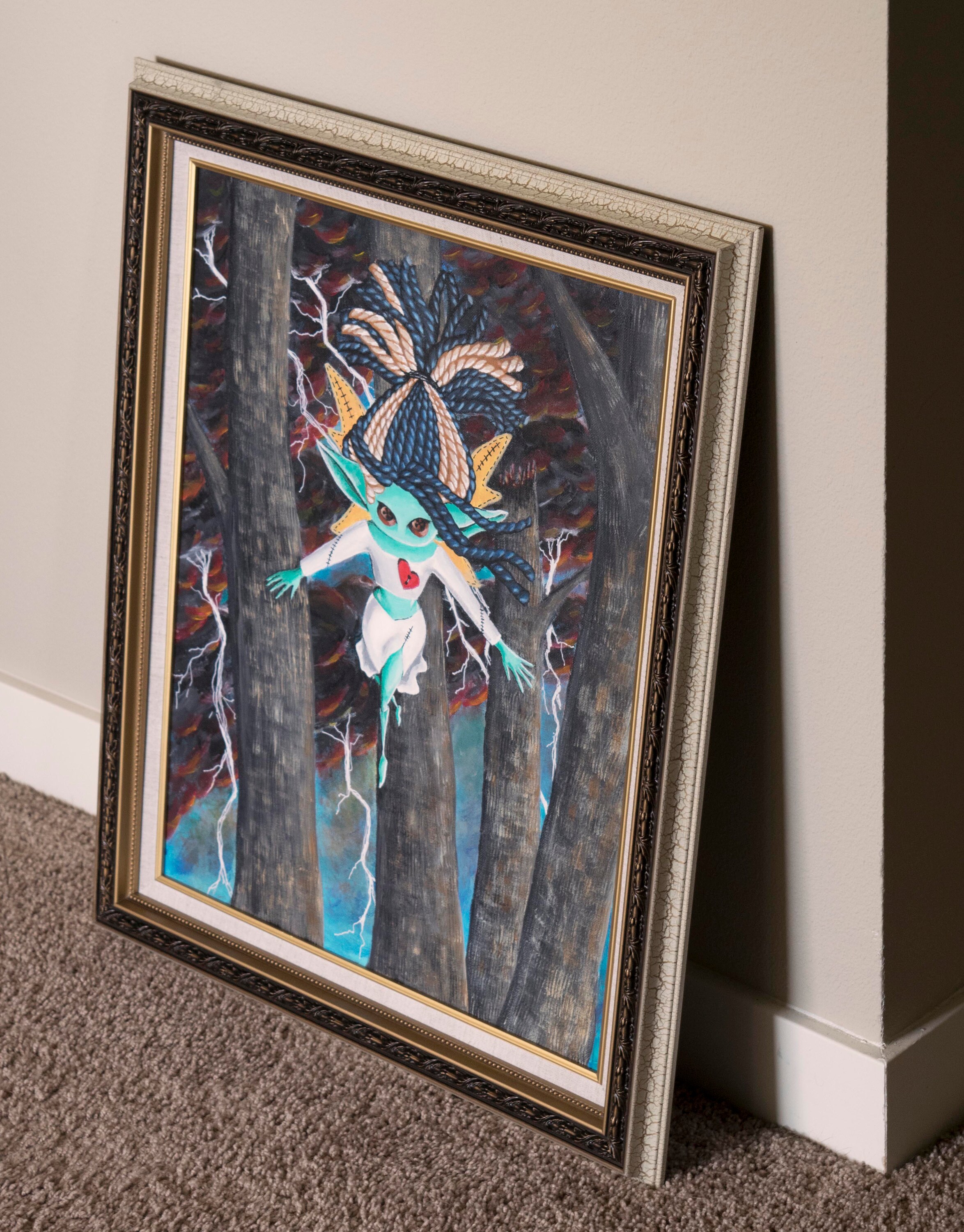 An Unstoppable Force Stitched Heart Art Muse