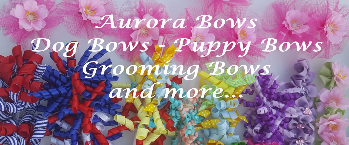 Summertime dog bows
