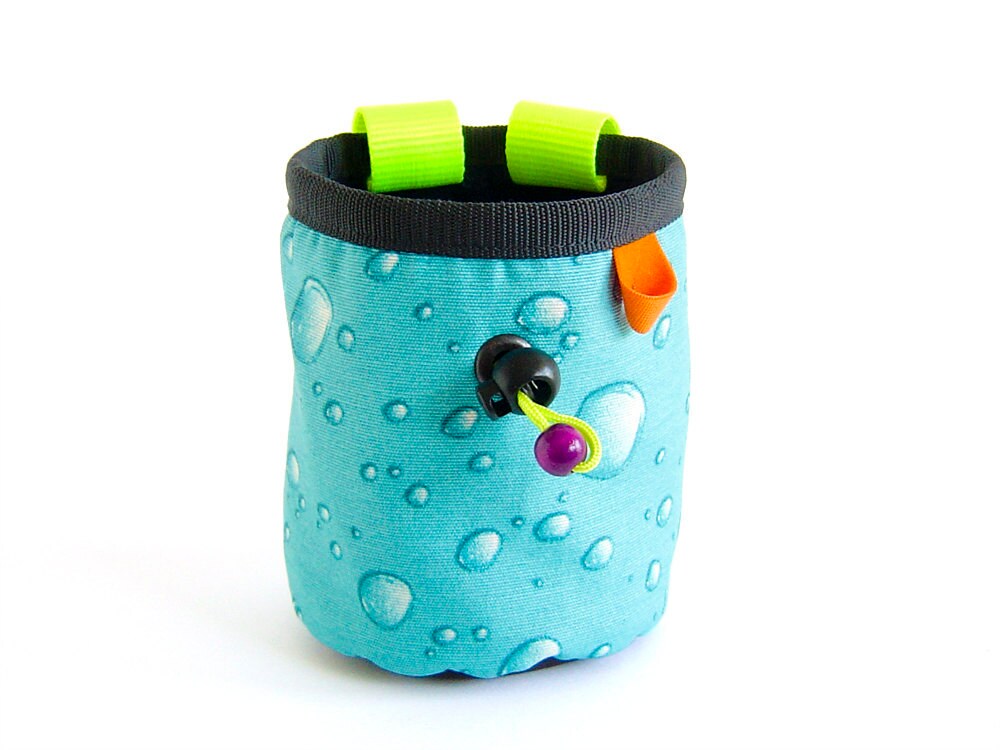 kids chalk bag, childrens climbing chalk bag, small chalk bag