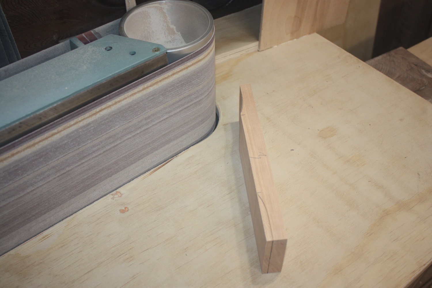 Sanding a Curve on a Drawer Front