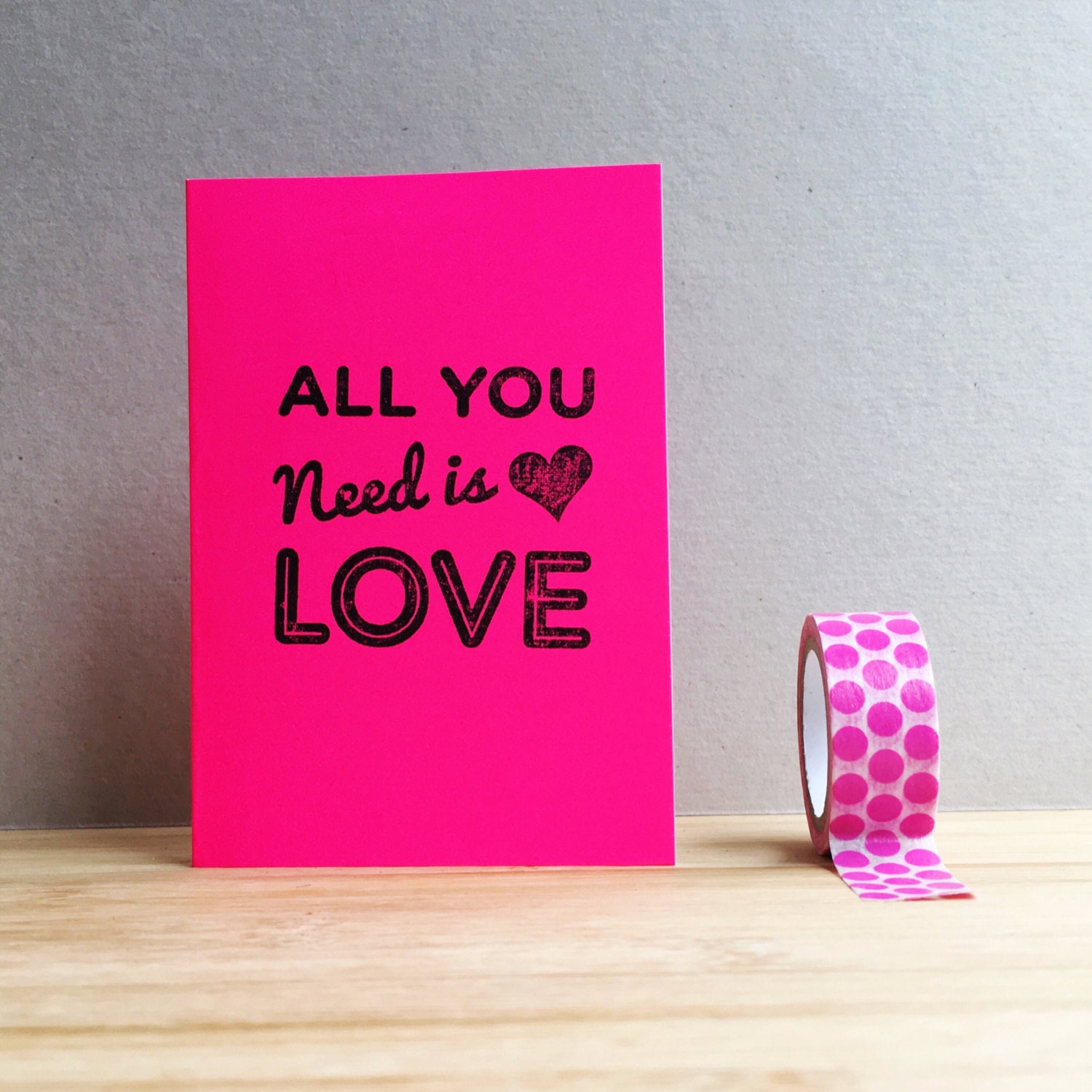 All you need is love