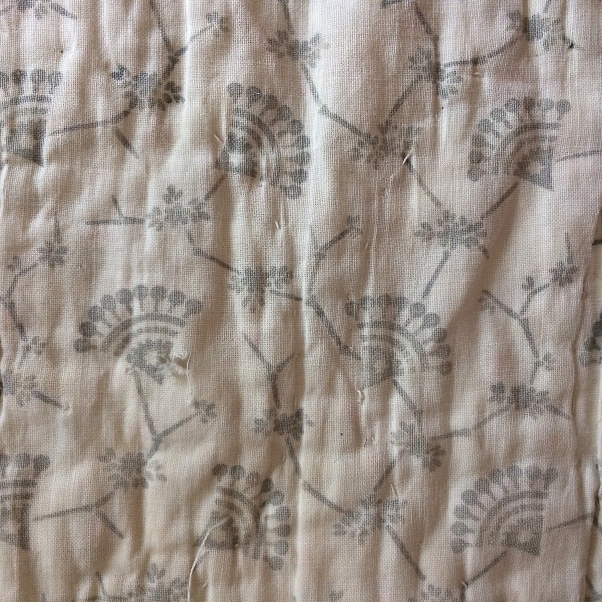 vintage quilt fragment