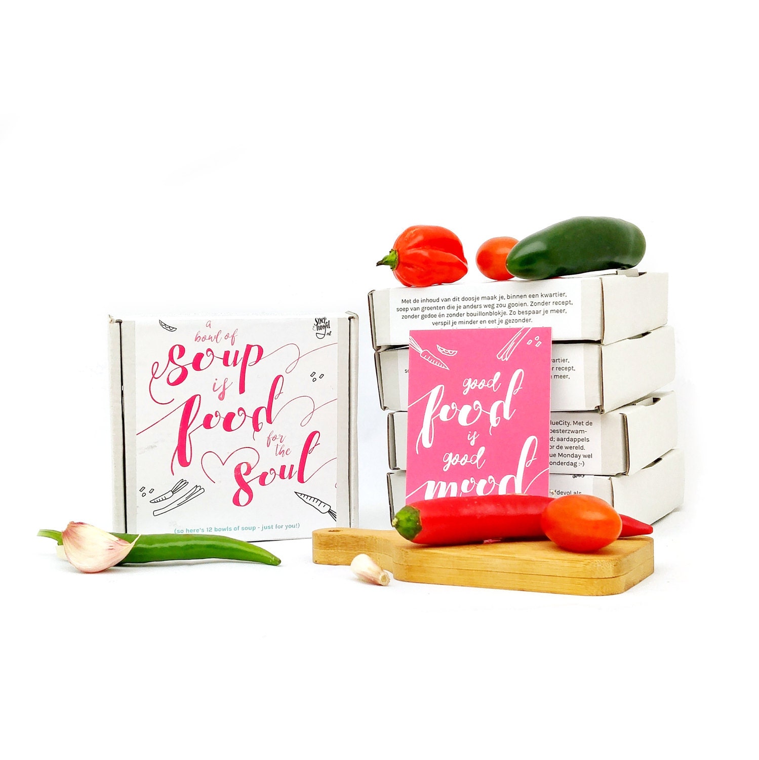 Soep in doosje: deze soul soup is een geweldig cadeautje per post)