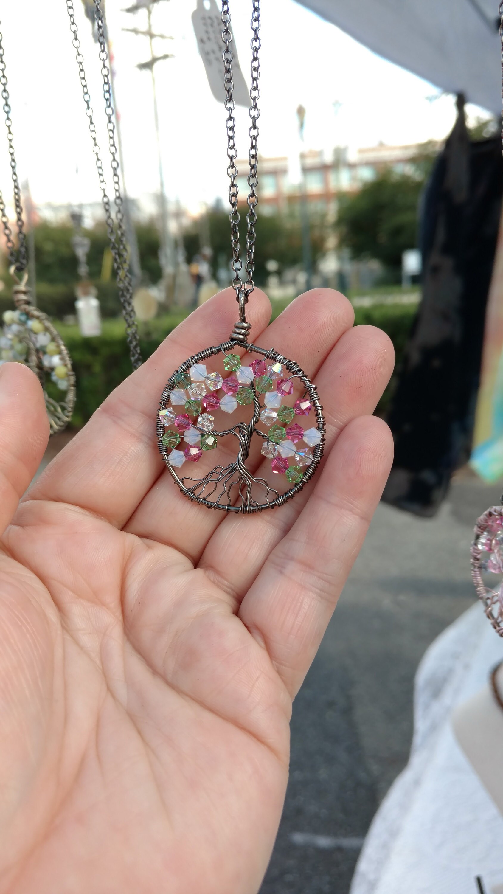 Customizable Tree of Life necklaces