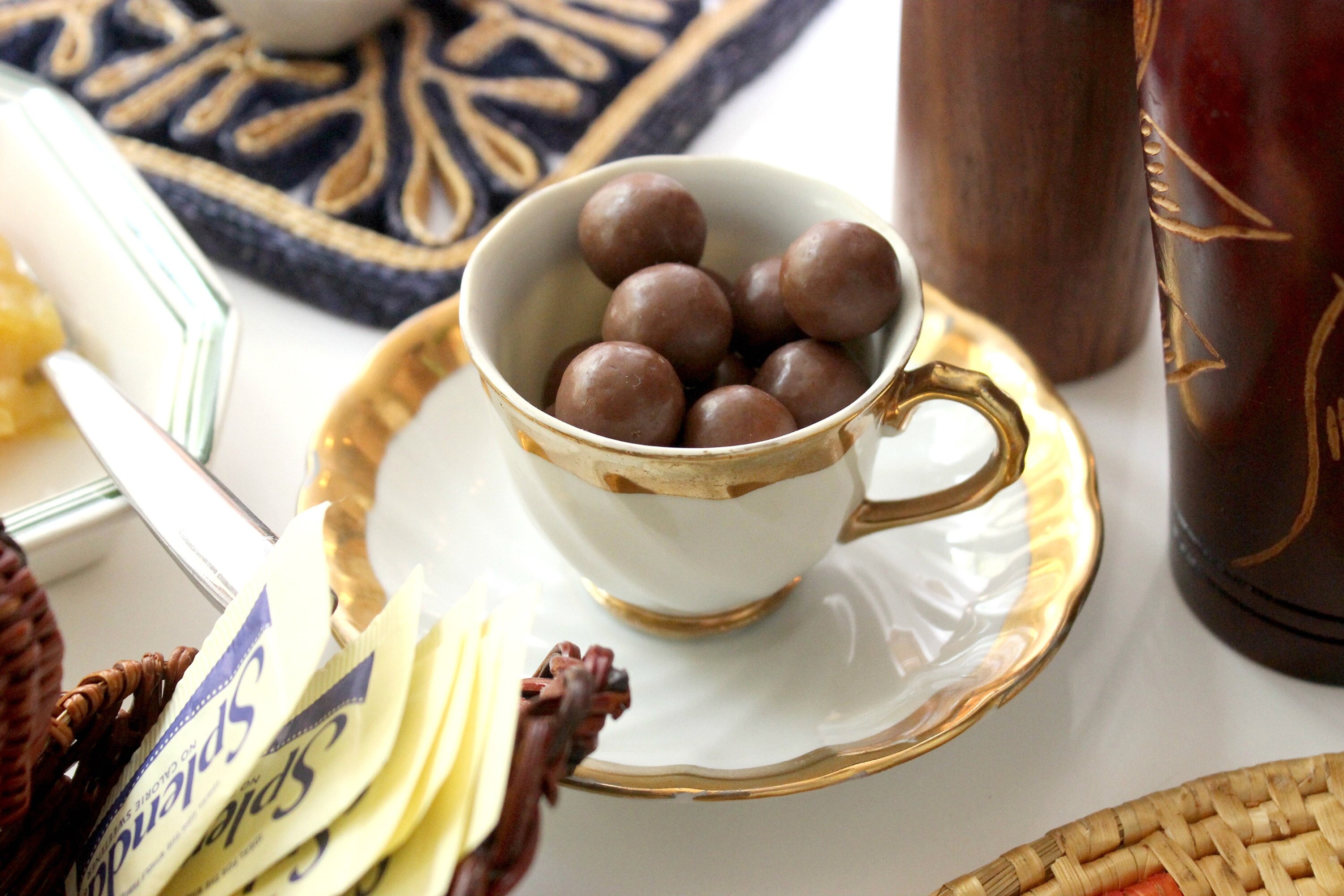 Harvest Tea Collection by Mendez Manor. A gathering of 11 items perfect for an autumn tea setting!