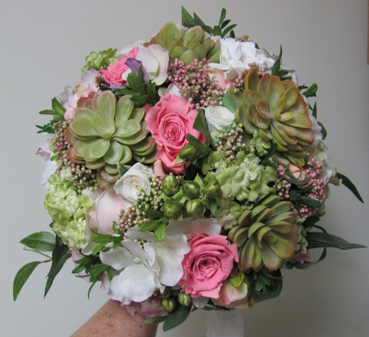 Succulent Bridal Bouquets, Popular Succulent Wedding Bouquets