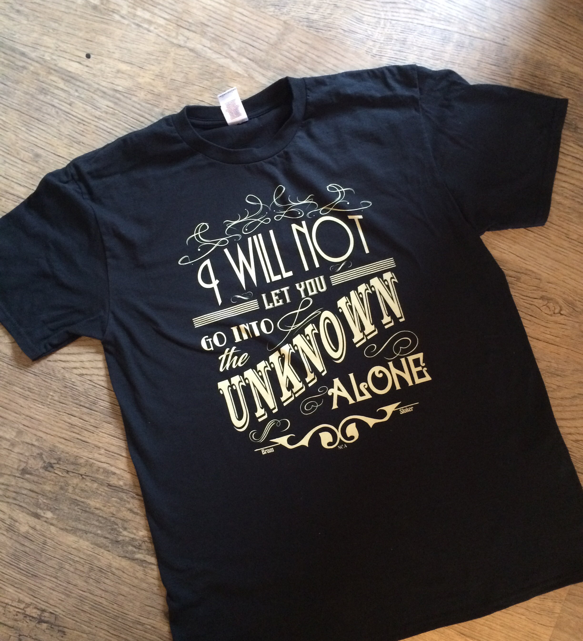 Bram Stoker Dracula quote t-shirt by Nameless City Apparel
