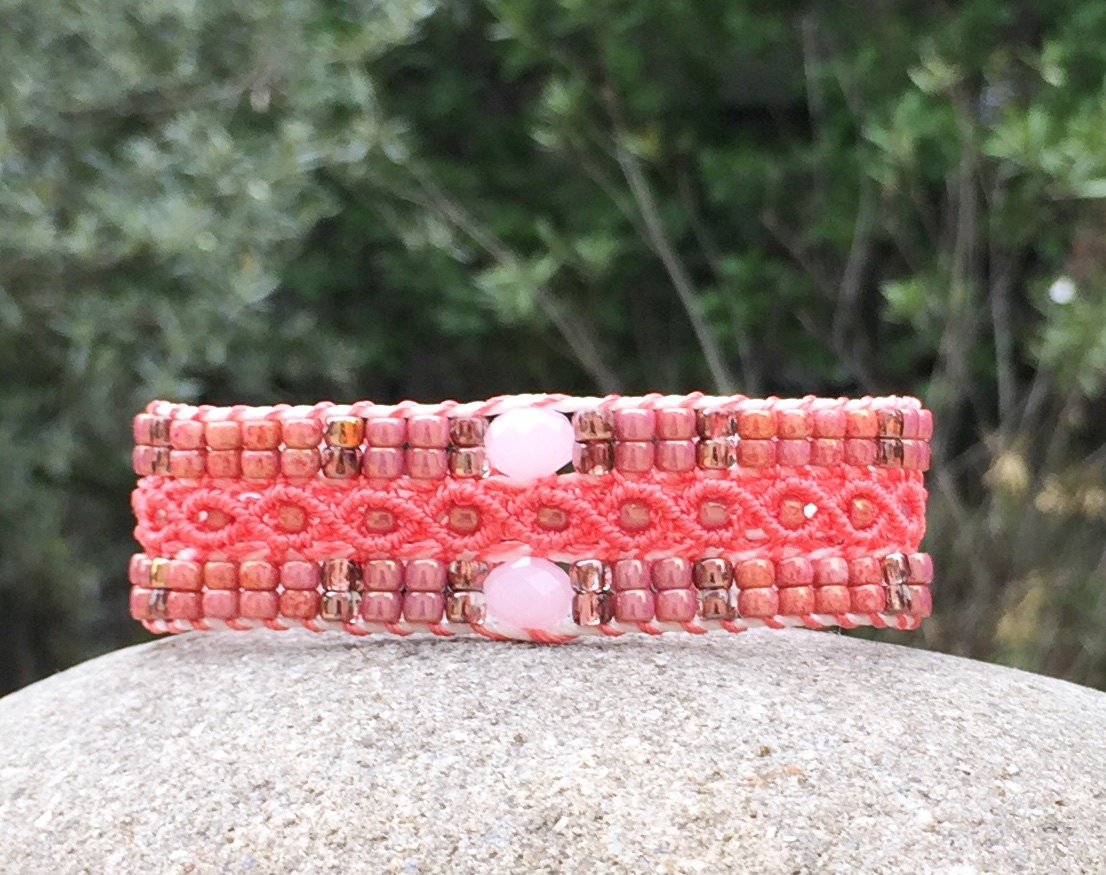 Bracelet LAixois vieux rose