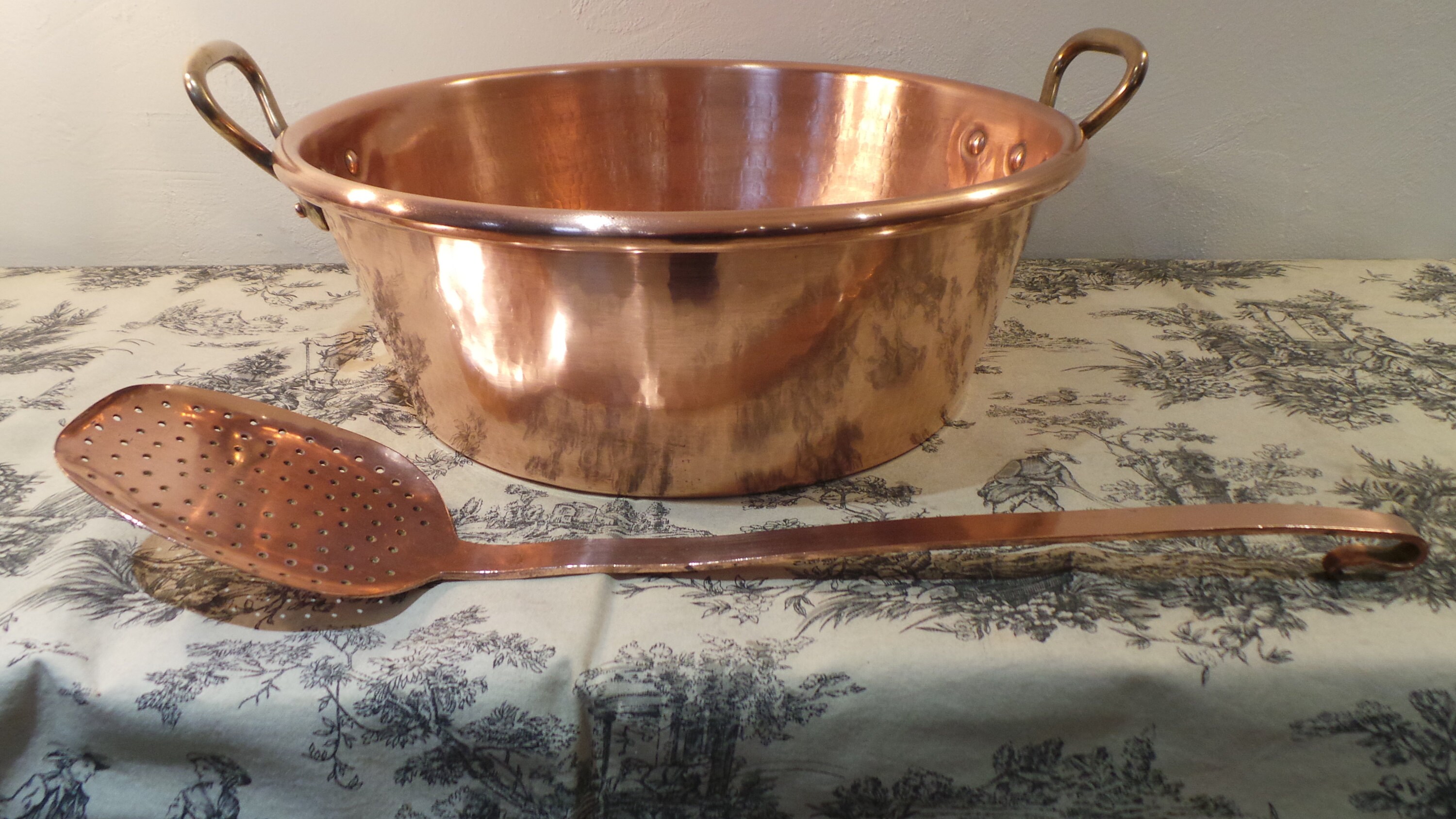 Copper Pan Jam Pan Utensil French Copper Jam Jelly Candy