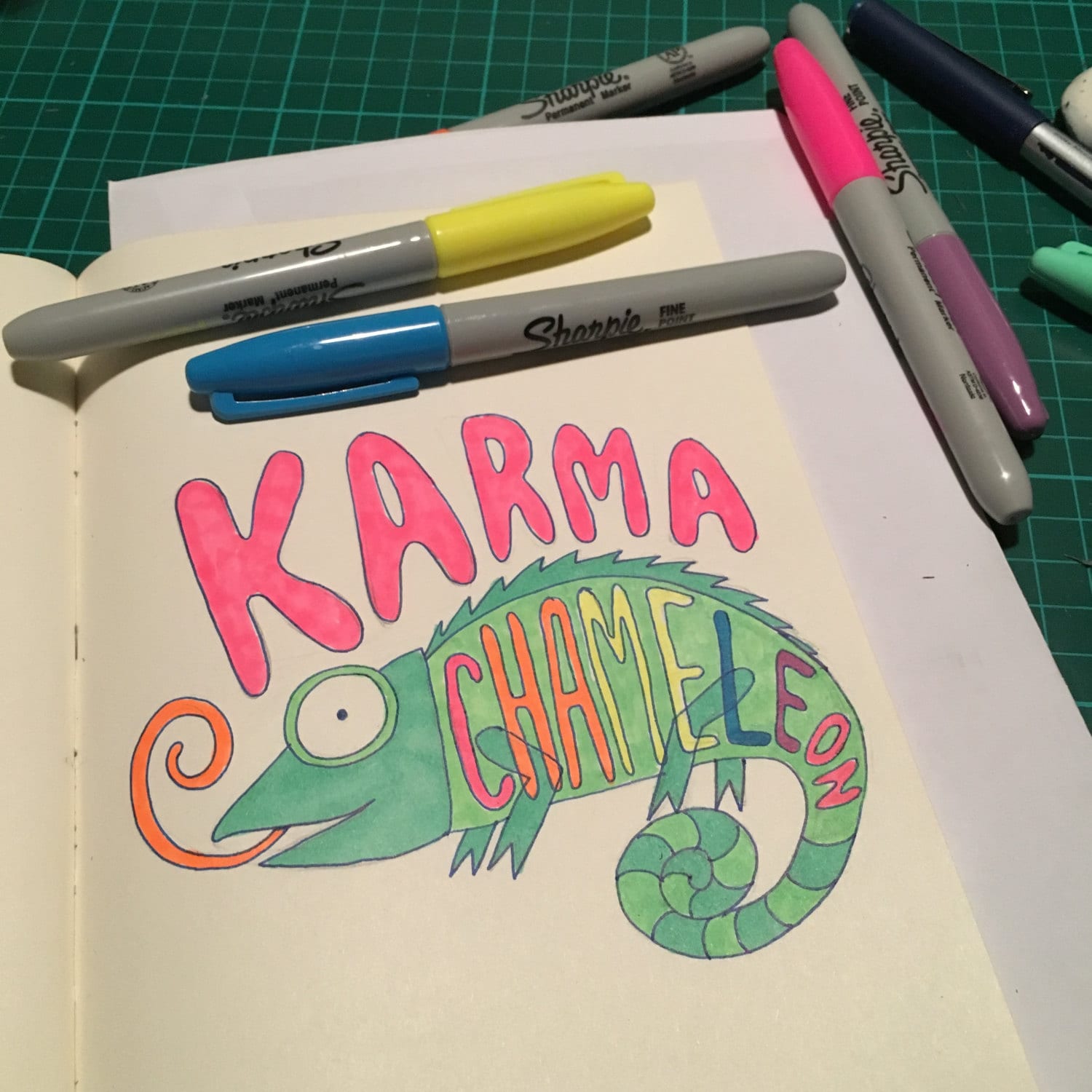 Karma Chameleon colour