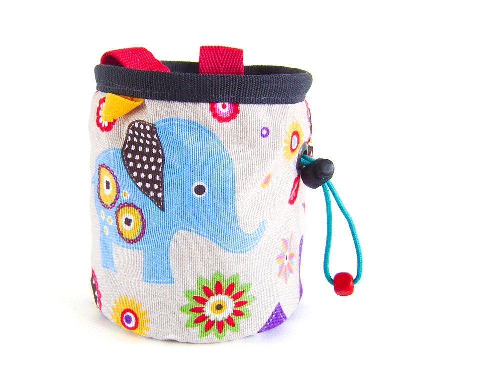 small chalk bag, rock climbing kids, chalk bag children, kids chalk bucket,