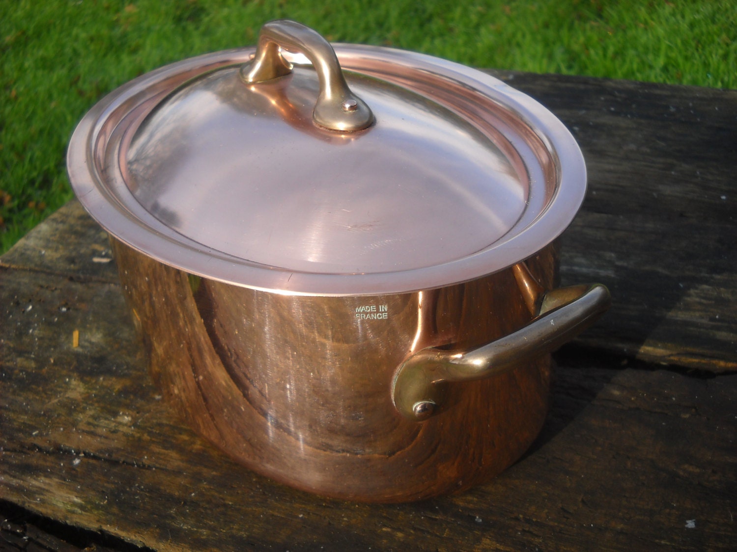 A lovely Villedieu Cocotte, Dutch Oven or Casserole Dish